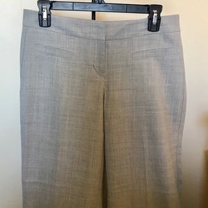 Light Gray Express wide leg dress pants